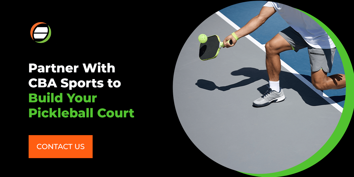 partner with us to build your pickleball court