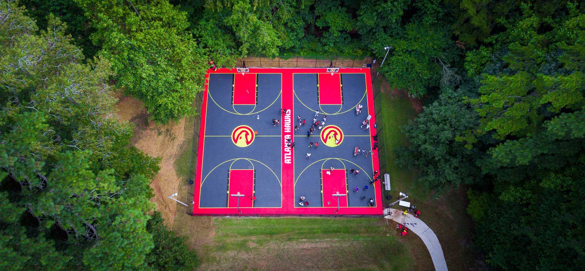 Hawks Outdoor Basketball Court — College Park Recreation and Cultural Arts